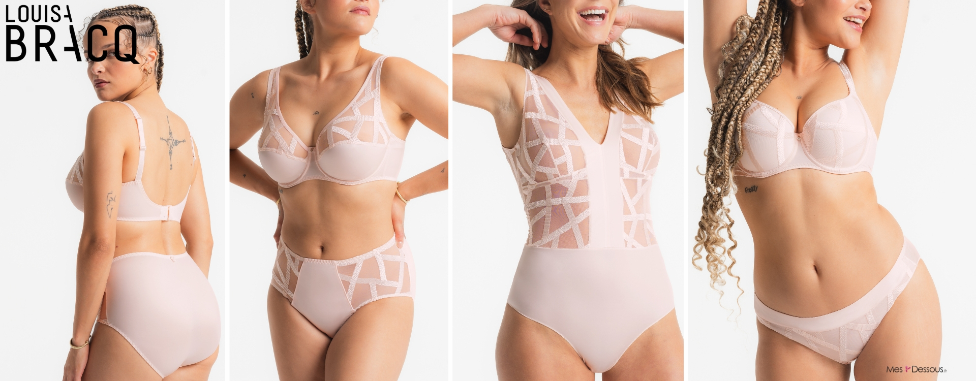 Découvrez le nouveau coloris Bisou de la collection Série signée Louisa Bracq