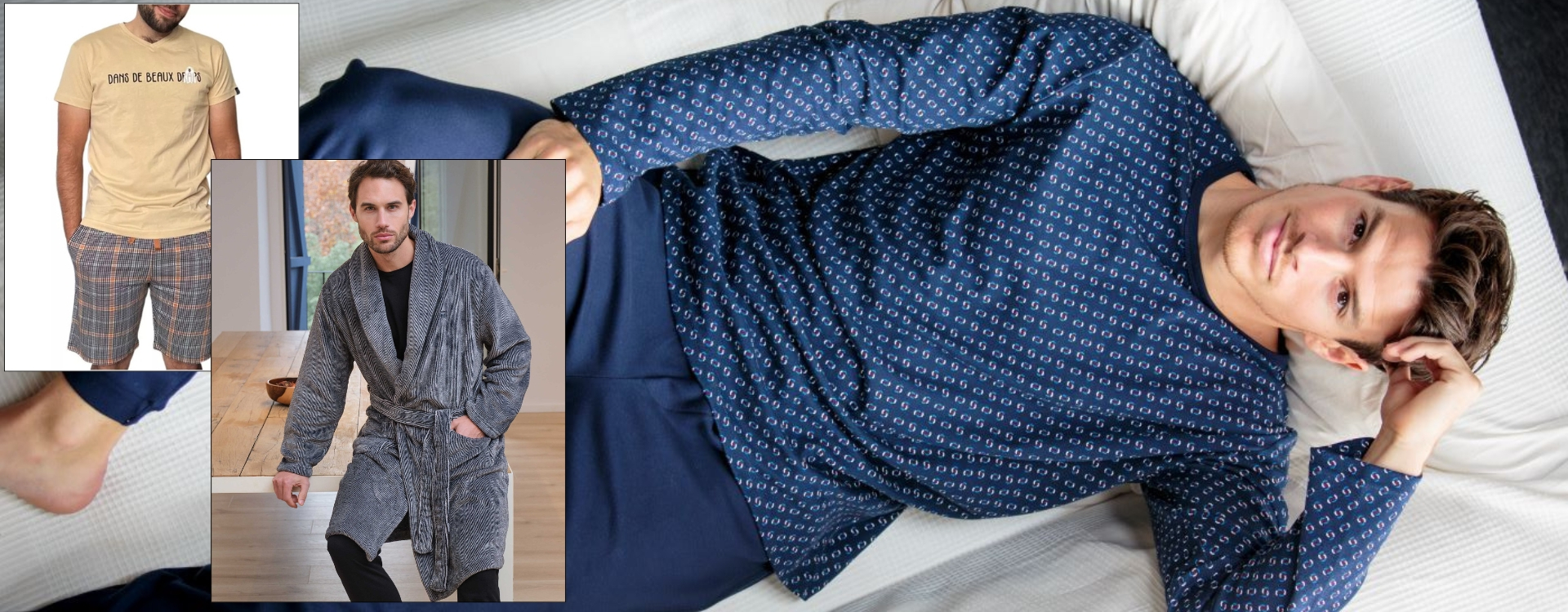 Élégance Nocturne : Sélection Incontournable de Lingerie de Nuit pour Hommes