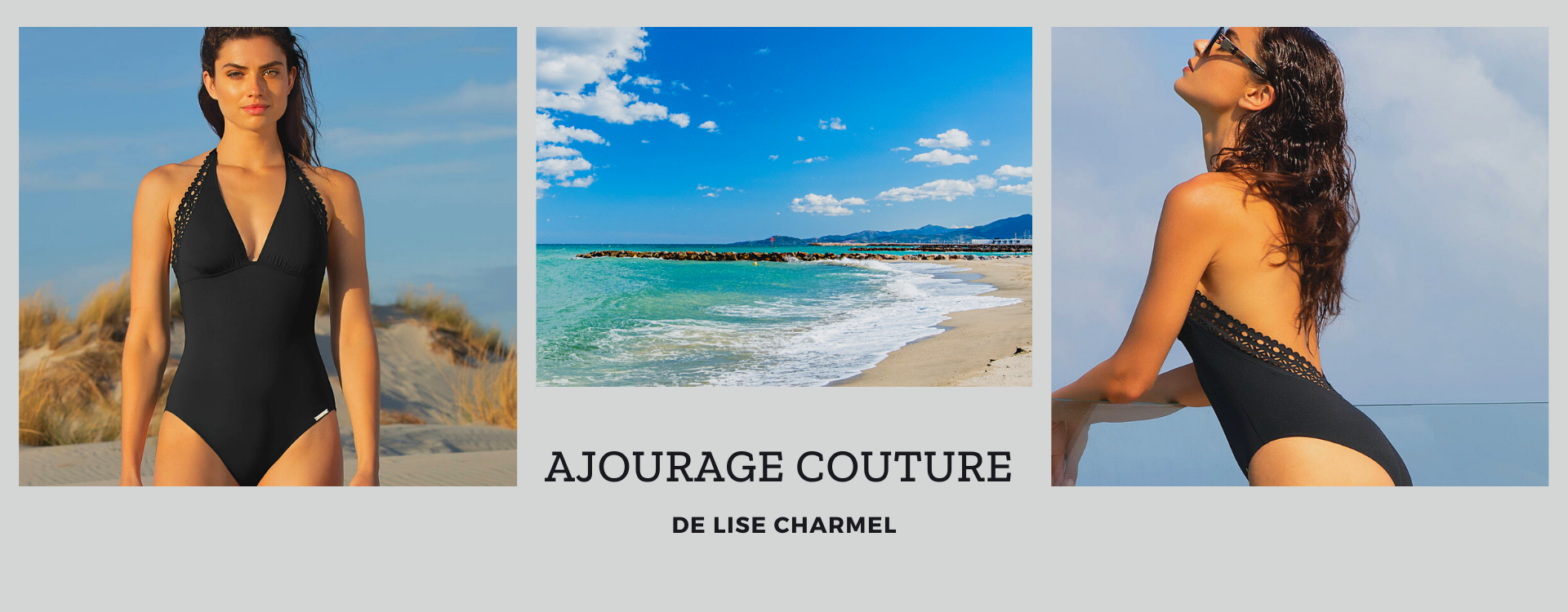 La collection bain Ajourage Couture de la marque Lise Charmel.