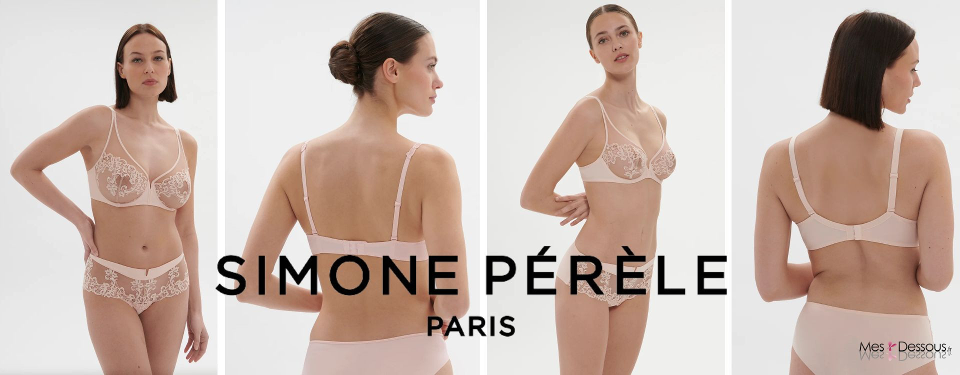 L'élégance subtile du Rose Nude de la collection Saga par Simone Pérèle