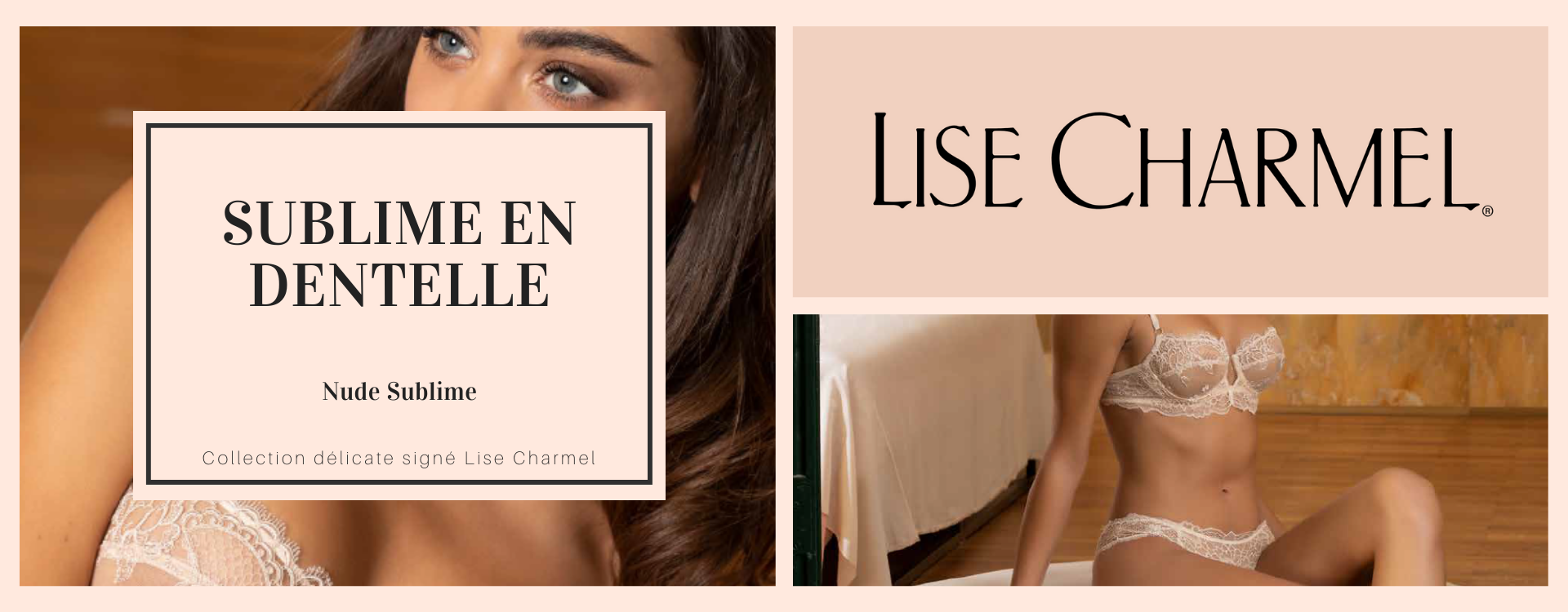 "Sublime en Dentelle" par Lise Charmel : la sensualité à l'état pur !