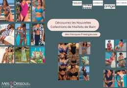 Découvrez les Nouvelles Collections de Maillots de Bain des Marques Prestigieuses