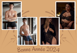 Bonne Année 2024  : Une Nouvelle Année Scintillante dans l'Univers Intime de la Lingerie