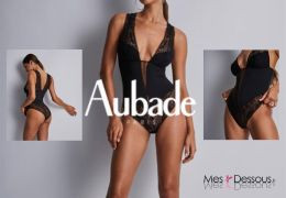 Découvrez le Body Noir de la Collection Les Bodys by Aubade