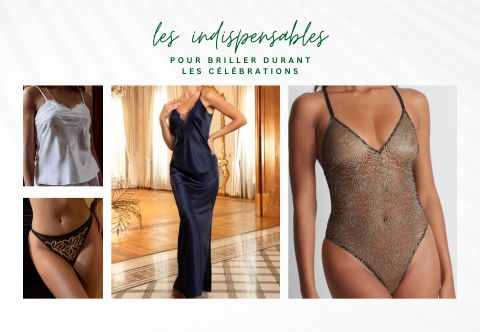 Lingerie de fête : les indispensables pour briller durant les célébrations